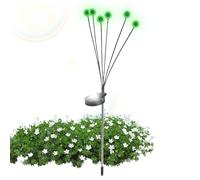 Luci spaventose a bulbo oculare, lanterne lucciole per esterni, decorazione oscillante impermeabile, 9,94 x 3,94 x 27,56 cm, ideale per cortile, aiuola, passerella, patio, feste di Halloween