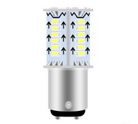 Luci Stop LED per Moto per Dual Sport e per quad Luci Stop LED(White) | IP68 impermeabile, alluminio aeronautico, alta visibilità notturna, durata 50000 ore, tensione 12V