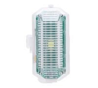 Luci Stroboscopiche a LED Wireless con Telecomando - Luci RGB a Batteria a 7 Colori per Decorazioni Esterne, Corsa Notturna e Campeggio