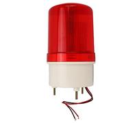 Luci Stroboscopiche per Camion, Luce Stroboscopica con LED, Luci di Emergenza per Veicoli Luci Lampeggianti, Strobo Rotante 120dB Luce Sonora Allarme Abs Ip54 Lampada di (12V)