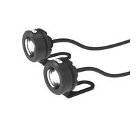 Luci supplementari Oxford Run light set anteriore nero