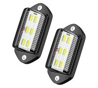 Luci Targa A Led,Asudaro Luci Targa Posteriori Per Camion 2pcs Luce Targa Auto 12-24v Fanali Posteriori Impermeabili Universali Per Rimorchi, Autobus, Trattori