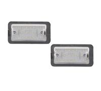 Luci Targa Auto 2PCS LED Luce Targa Per Fiat 500 Per Abarth 500 500C 695 595 6000K Xenon Bianco Ad Alta Luminosità Luci Targa Nessun Errore Luce Targa
