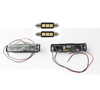 Luci Targa KIT per Panda 4X4 Sisley Led Lampade Fanalini White Tuning