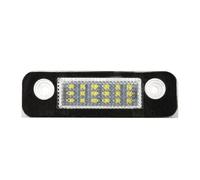 Luci Targa Led 2pcs 12V Bianco PORTATO Luce numero di licenza Luce Nessun errore Fit Utilizzo for Ford Fiesta