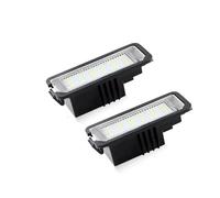 Luci Targa LED Per VW Per Passat B6 CC Eos Golf 4 5 6 7 MK7 Polo Per Sokda Per Superb Per Seat Leon Altea Lampada Auto 2PCS Numero LED Posteriore Luci Targa
