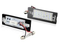 Luci Targa Per FIAT Per Panda MK3 MK4 169 312 319 2003-2012 71734797 2 pezzi CANbus Error LED bianco luce targa lampada LED luci targa posteriori