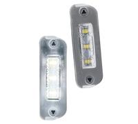 Luci Targa Posteriori Compatibile Con Benz Per R ML L W251 W164 X164 2006-2012 2 Pezzi Numero Luce Targa A2518200166 2518200166