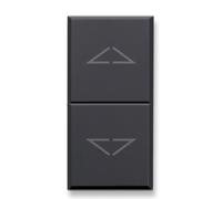 Luci - Tekla S44 Commutatore Stabile 1p 10ax 250v 1 Modulo Grigio Opaco