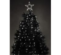 Luci tenda a mantello cascata albero di Natale 210 cm 495LED bianco freddo Rotex