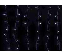 Luci tenda flash 133 LED esterno balcone terrazza Bianco Freddo 6 metri - Rotex