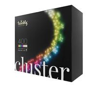 Luci Twinkly Cluster TWC400SPP BEU - 400 LED RGBW su Cavo Nero