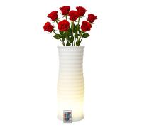 Luci - Vaso Luminoso Led Rgb Multicolore Ip54 Con Telecomando