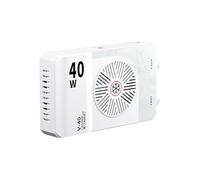 Luci Video Dimmable da 40W con Illuminazione a LED per Fotografia, Regolabile tra 2800K e 9000K, Luce di Riempimento Portatile con Batteria Ricaricabile da 4400mAh per scatti professionali