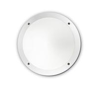 Applique Moderna Polar-1 Materie Plastiche Bianco 1 Luce E27