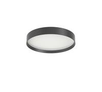 LUCIA 45 Lampada da Parete/Soffitto Nera, 26W, 2700K