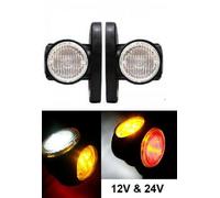Lucia Di Posizione A LED 2X 12/24V Per Camion Rimorchio Lorry MAN VOLVO DAF