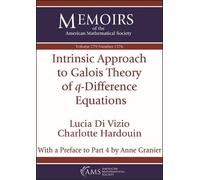 Lucia Di Vizio Cha Intrinsic Approach to Galois Theory of $q$-Diffe (Tascabile)