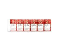 Lucia - Guest Soap Gift Box 6 Bars - Mandorla dolce e frutti di bosco