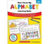 Lucia Kemp Henry Now I Know My Alphabet Learning Mats (Tascabile)