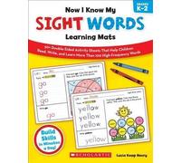 Lucia Kemp Henry Now I Know My Sight Words Learning Mats, Grades K-2 (Tascabile)