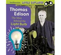 Lucia Raatma Thomas Edison (Copertina rigida) Little Inventor