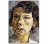 Lucian Freud Ritratto di una donna Poster Vintage Canvas Wall Art Lucian Freud Pittura Lucian Freud Stampe per Home Decor Picture 40x55cm Senza cornice