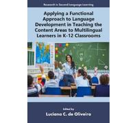 Luciana C. de O Applying a Functional Approach to Language Developme (Tascabile)