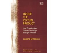 Luciana D’Adderio Inside the Virtual Product (Copertina rigida)
