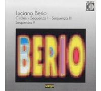 Luciano Berio Luciano Berio - CIRCLES, SEQUENZAS 1, 3 & 5- (CD) Album