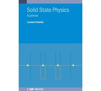 Luciano Colombo Solid State Physics (Copertina rigida) IOP ebooks