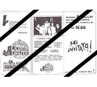 LUCIANO LIGABUE ORAZERO ANIME IN PLEXIGLASS FANZINE INVITO CONCERTO 1987 87 LP