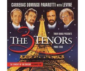 Luciano Pavarot The Three Tenors in Paris- Carreras, Domingo, Pavarotti Wit (CD)
