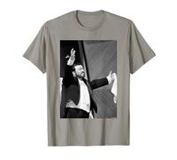 Luciano Pavarotti Cantante d'Opera di Michael Grecco Maglietta