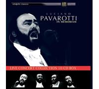Luciano Pavarotti In Memoriam live concert collection (CD)