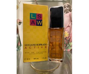 LUCIANO SOPRANI ACTIVE PROFUMO DONNA SPRAY 30ML EDT EAU DE TOILETTE VINTAGE RARO