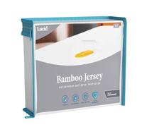 LUCID Coprimaterasso Premium Rayon di Bamboo Jersey - Ultra Morbido - Impermeabile - Completo