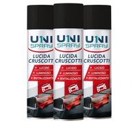Lucida cruscotti spray 500 ml brillantezza e profumo di auto nuova - 3pz.