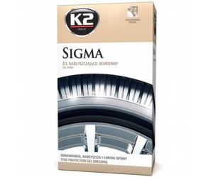 Lucida Gomme Nero Gomme Lucidante Pneumatici K2 SIGMA 500ml G157