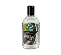 Turtle Wax 53165 Wet N Black Trim & Tyre Gel 300 ml, dona una lucentezza profonda e ricca con resistenza all'acqua e protezione UV ai pneumatici della tua auto.