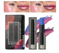 Lucidalabbra a Effetto Cambiacolore,Lucidalabbra pH Reattivo 2 Pezzi | Rossetto Impermeabile Effetto Lunga Durata Idratante Bellezza per Estate Viaggio