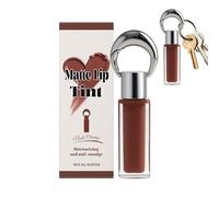 Lucidalabbra Con Portachiavi - Blush Per Guance A Base Di Burro Lucido | Gloss Per Labbra Brillante | per Donne Amiche Famiglia Cosmetici Trucco Bellezza Feste per Fotografie