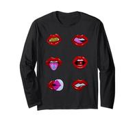 Lucidalabbra Estetico Rosso Labbra Summer Vibes Colorato Lip Love Maglia a Manica