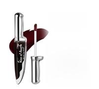 Lucidalabbra rosso sangue a forma di lama, rossetto liquido nero, 5 ml - Texture non appiccicosa, perfetto per creare un look gotico, colore labbra intenso a lunga tenuta, look da vampiro, 4 tonalità