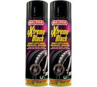 Lucidante Effetto Bagnato per Gomme Extreme Black Super Brillante, Lunga Durata