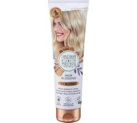 Lucidante per capelli, trattamento lucido con olio di noccioli di albicocca e ialuronico, per capelli di colore marrone chiaro a marrone scuro, cura profonda senza silicone, 6 lavaggi per capelli
