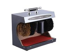 Lucidascarpe Elettrico Automatico a induzione Lucidatore for Scarpe Verticale for Uso Domestico Lucidatore for Scarpe Macchina for Spazzola for Scarpe in Acciaio Inossidabile (Color : Gold, Size : One