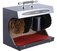Lucidascarpe Elettrico, Lucidatrice for scarpe elettrica con doppia spazzola combinata, macchina lustrascarpe automatica commerciale for hotel, for lucidatura con rimozione della polvere con doppia sp