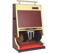 Lucidascarpe Elettrico, Lustrascarpe, Lucidatrice Automatica for Scarpe a Induzione, Lucidatrice Elettrica for Scarpe con Doppia Spazzola Combinata for Autobus for Famiglie Treno Stazione della Metrop