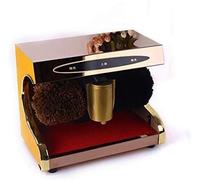 Lucidascarpe Elettrico, Macchina for lucidare le scarpe, lucidatrice for scarpe con sensore automatico Macchina elettrica for lucidare e schiarire le scarpe con 2 spazzole for pulire la luce brillante